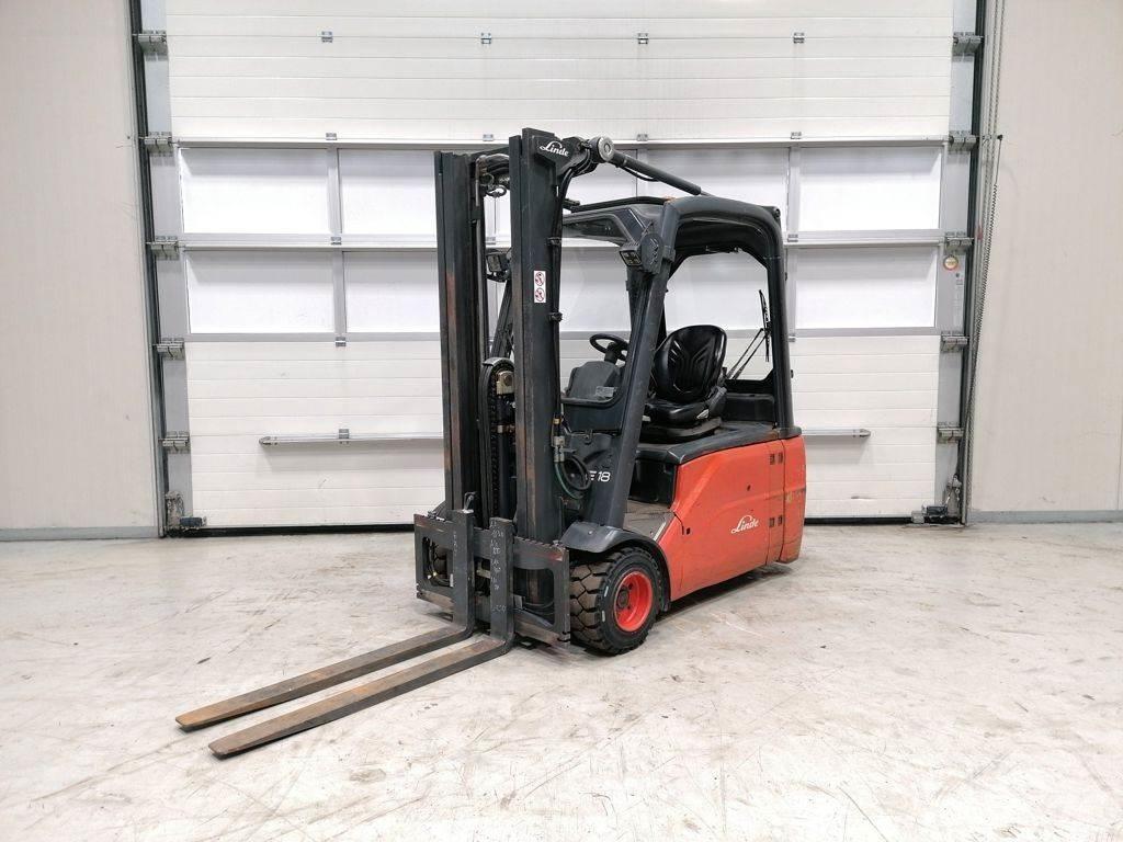 Linde E18L-01 Elektrostapler