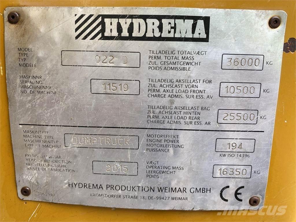 Hydrema 922D Minidumper
