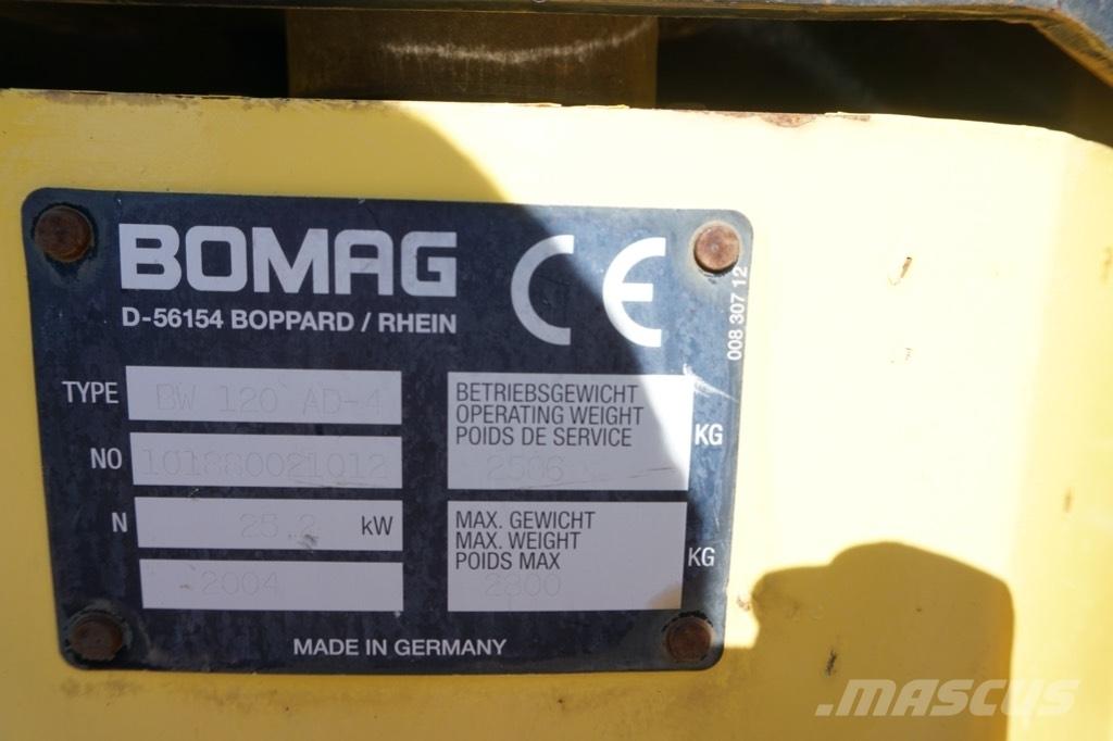 Bomag BW 120 AD-4 Tandemwalzen