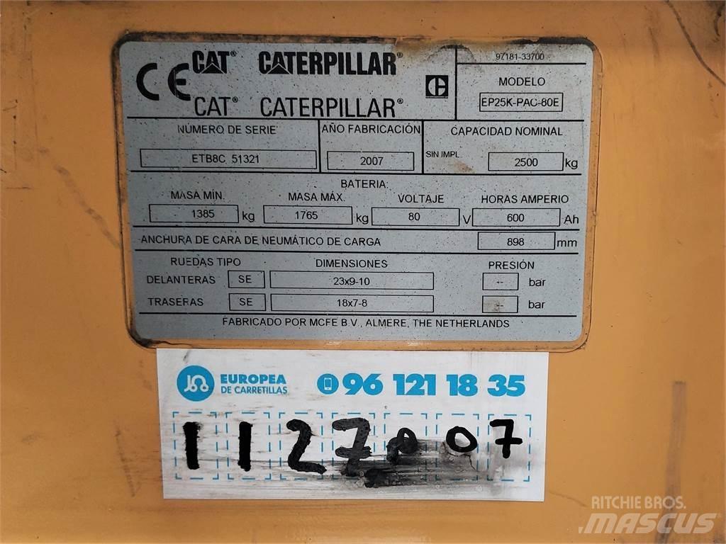 CAT EP25K PAC Elektrostapler