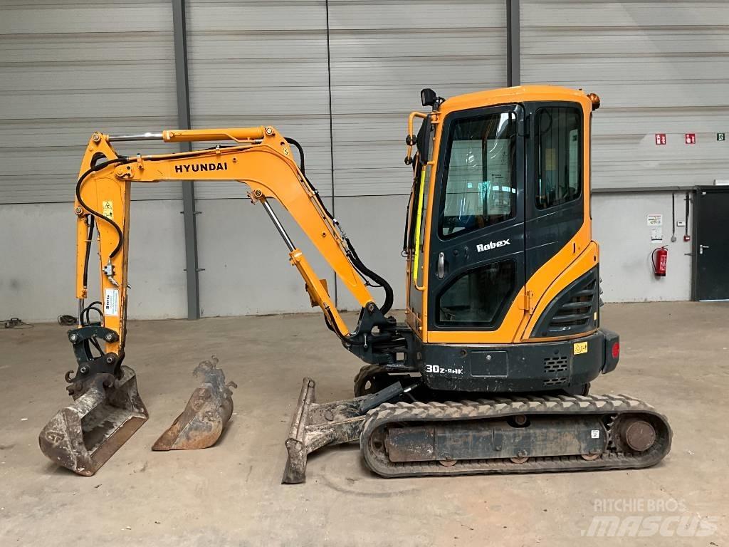 Hyundai 30 Z-9AK Mini excavators < 7t (Mini diggers)