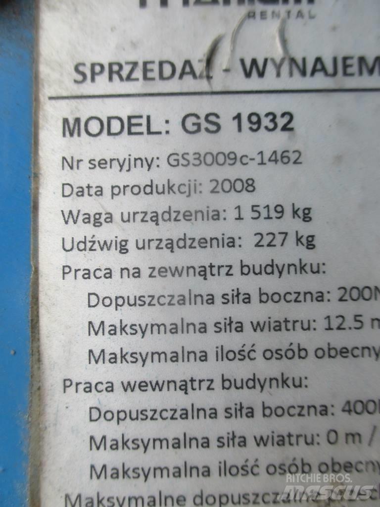 Genie GS 1932 Scheren-Arbeitsbühnen