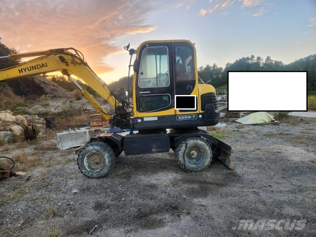 Hyundai Robex 55 W-7 Mobilbagger