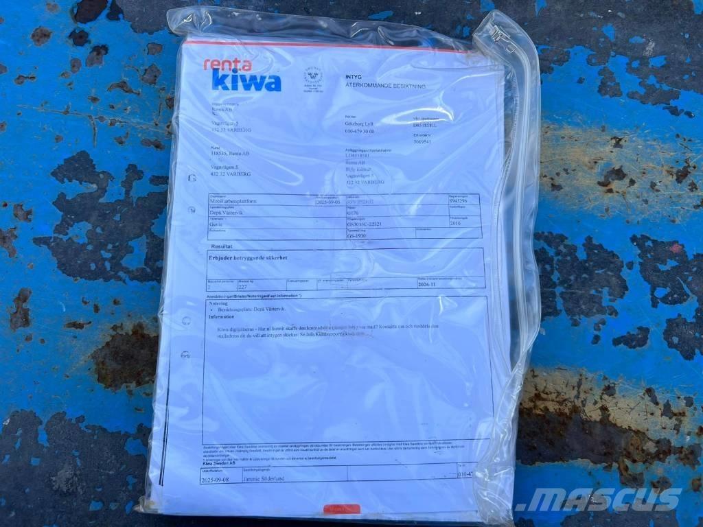 Genie GS 1930 Scheren-Arbeitsbühnen