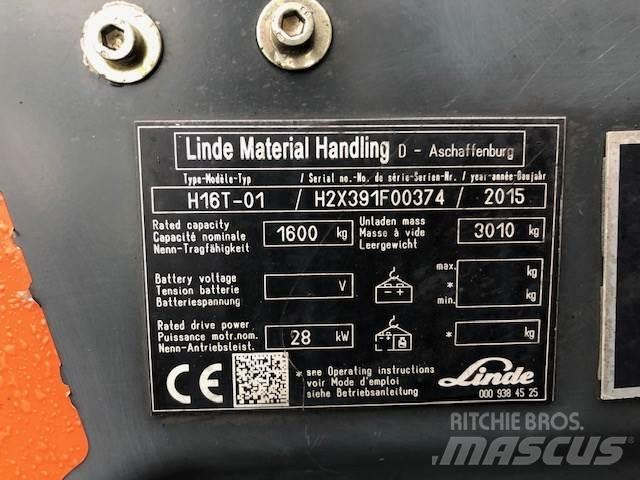 Linde H16T-01 Gasstapler
