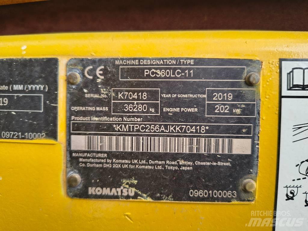 Komatsu PC 360 LC- 11 Raupenbagger