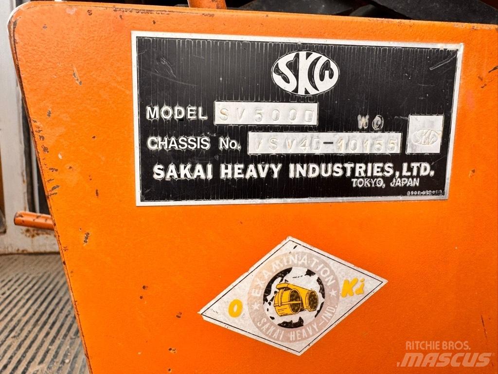 Sakai SV 500 D Erdbauwalzen
