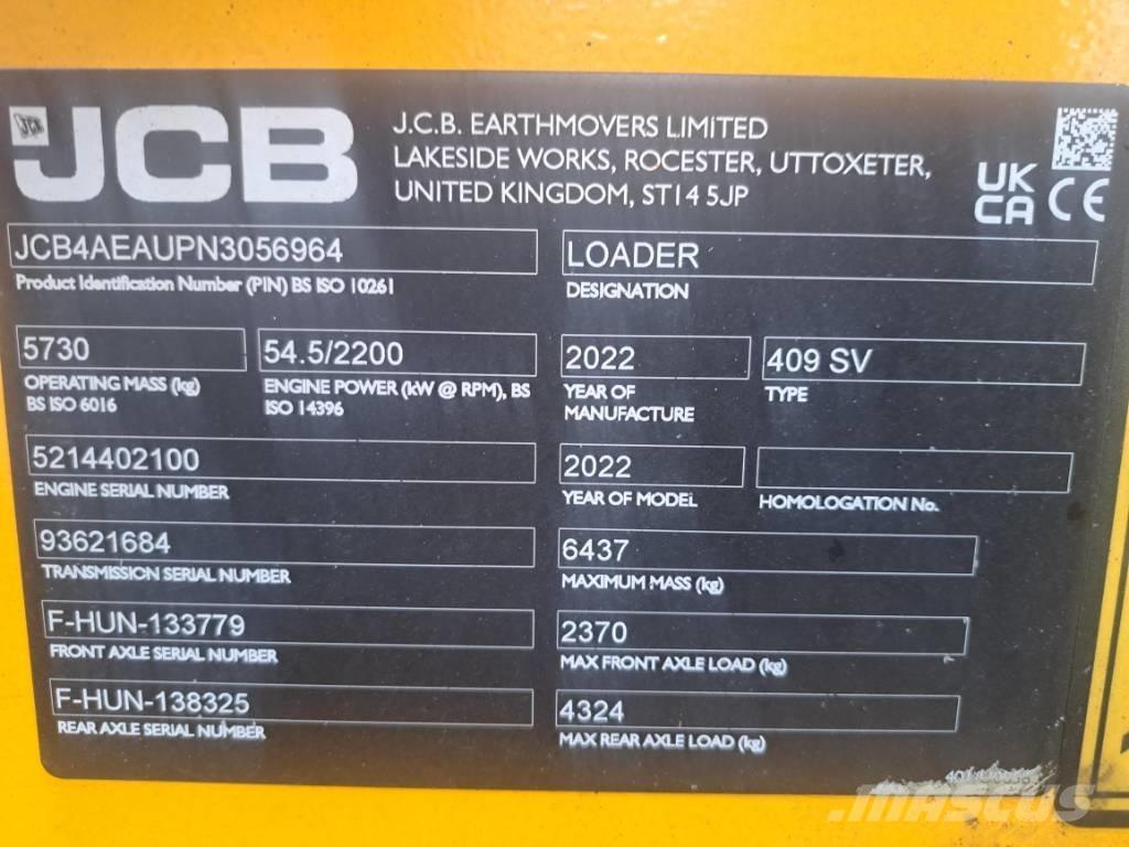 JCB 409 Radlader