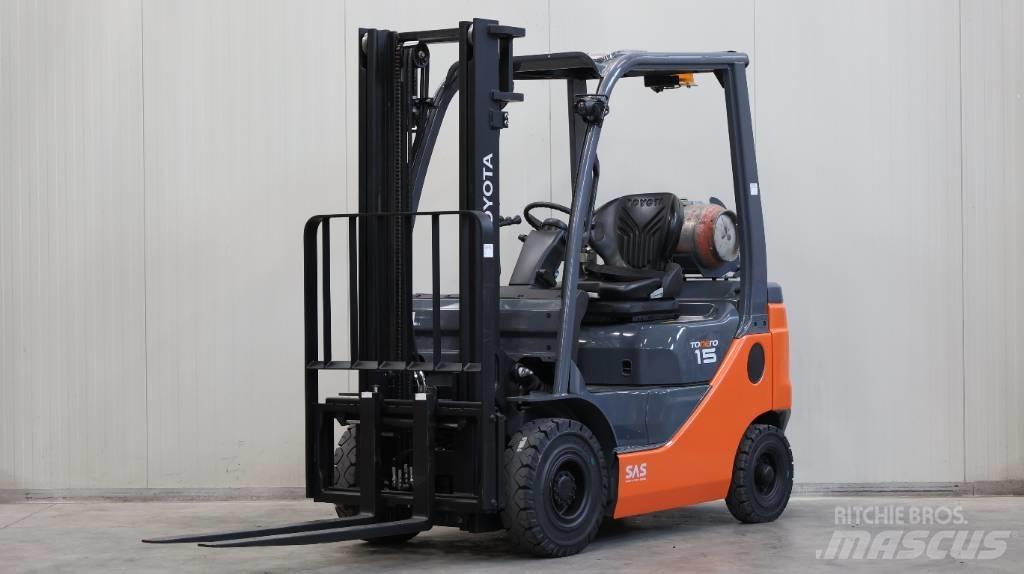 Toyota 8 FGF 15 Gasstapler