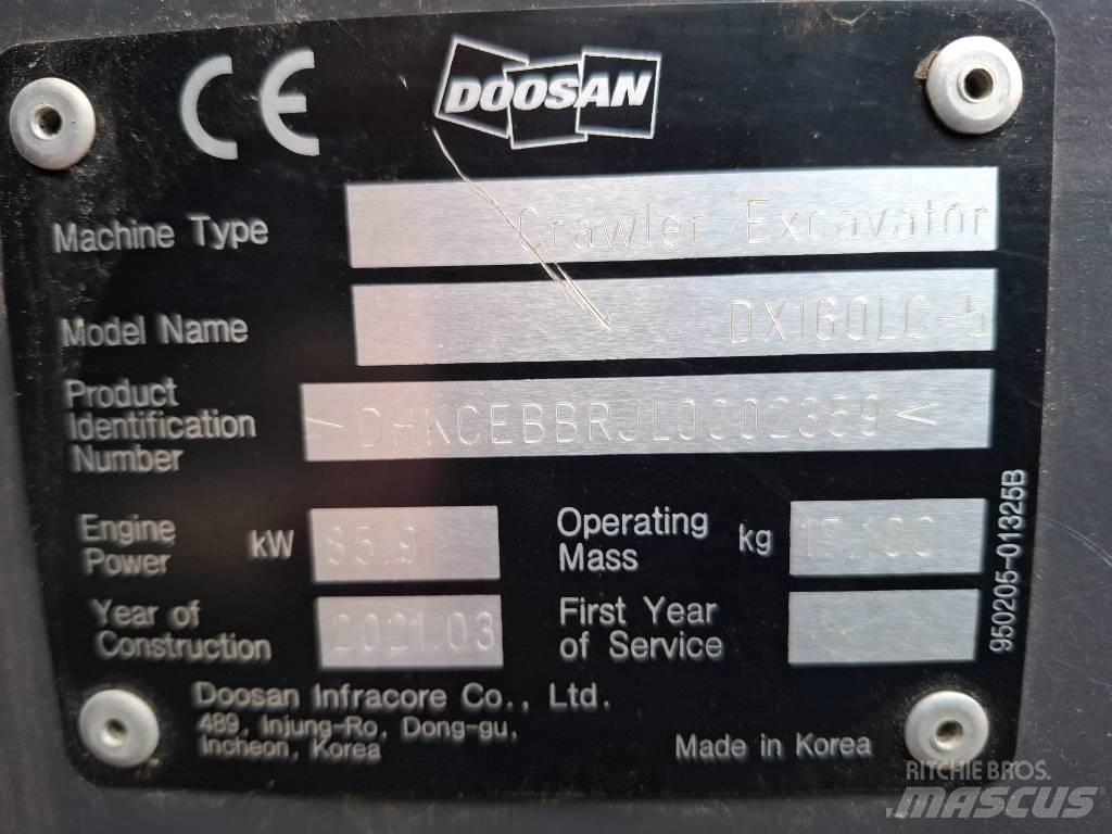 Doosan DX160LC-5 Raupenbagger