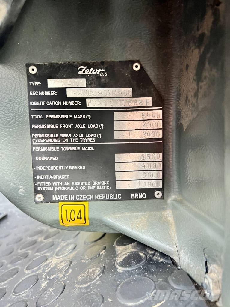 Zetor 7441 PROXIMA Traktoren