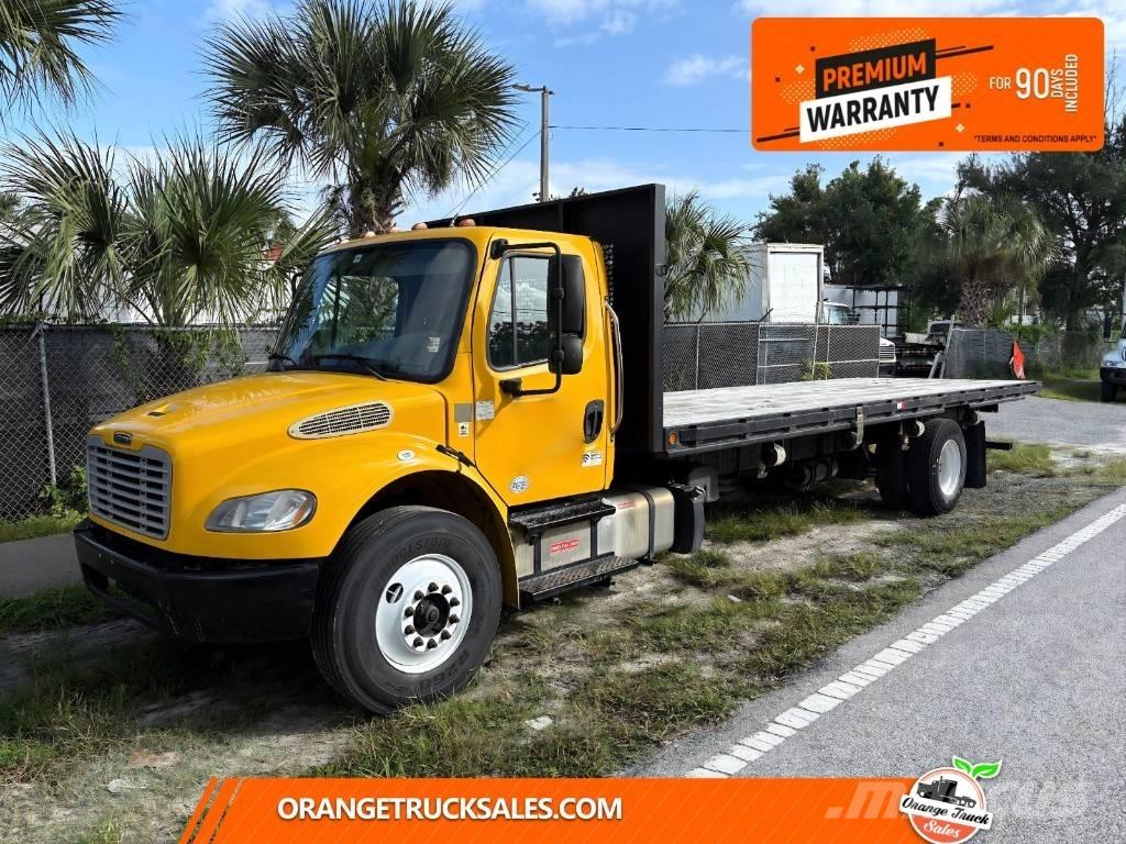 Freightliner M2 Pritschenwagen/Pritschenwagen mit Seitenklappe