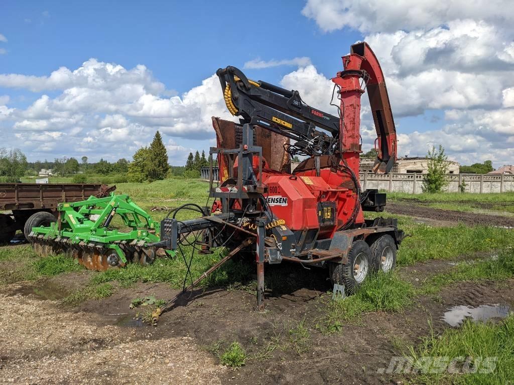 Jensen JT600Z Holzhäcksler