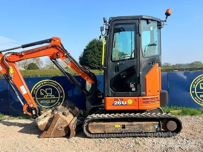 Hitachi ZX26U Minibagger < 7t