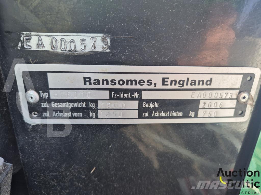 Ransomes HR6010 Reitermäher