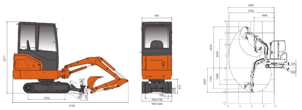 Lonking CDM6020 6020 Raupenbagger