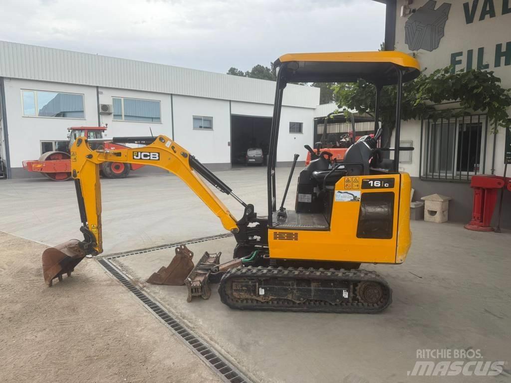 JCB 16 C-1, 821h Minibagger < 7t