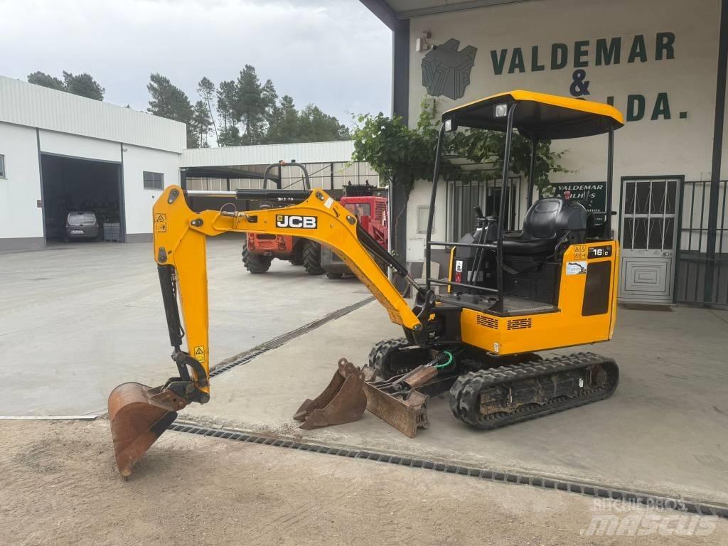 JCB 16 C-1, 821h Minibagger < 7t