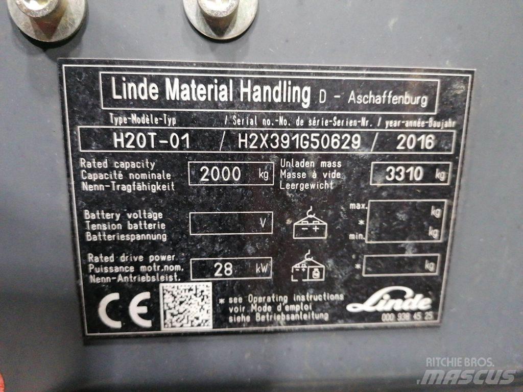 Linde H20T-01 Gasstapler