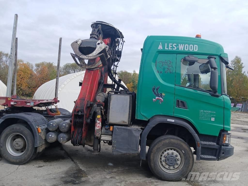 Scania G 500 XT Holztransporter