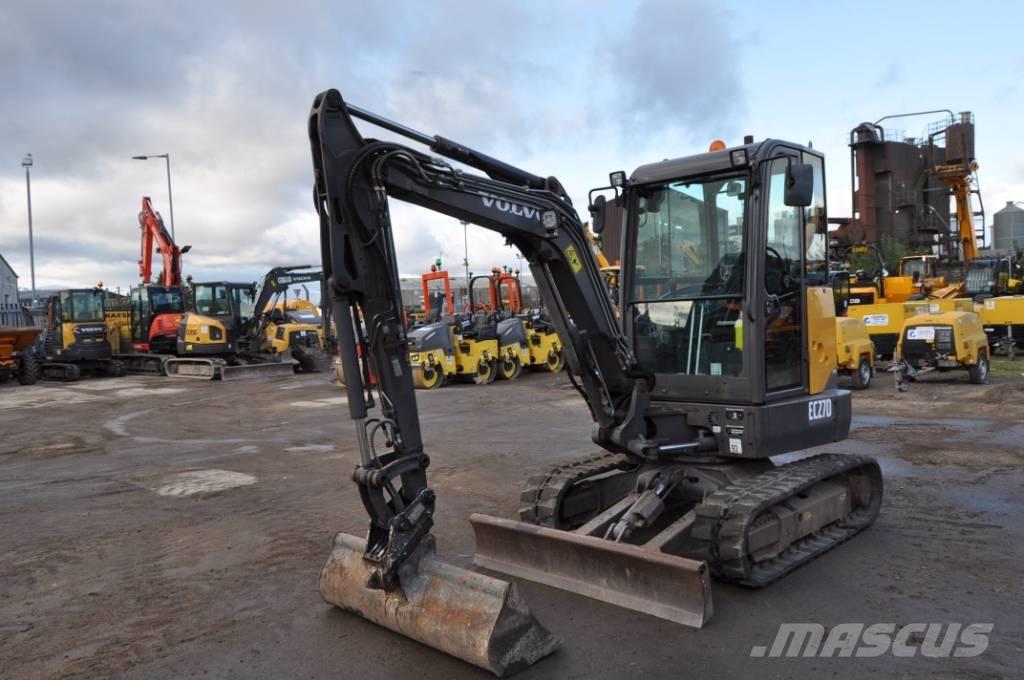 Volvo EC 27 D Minibagger < 7t