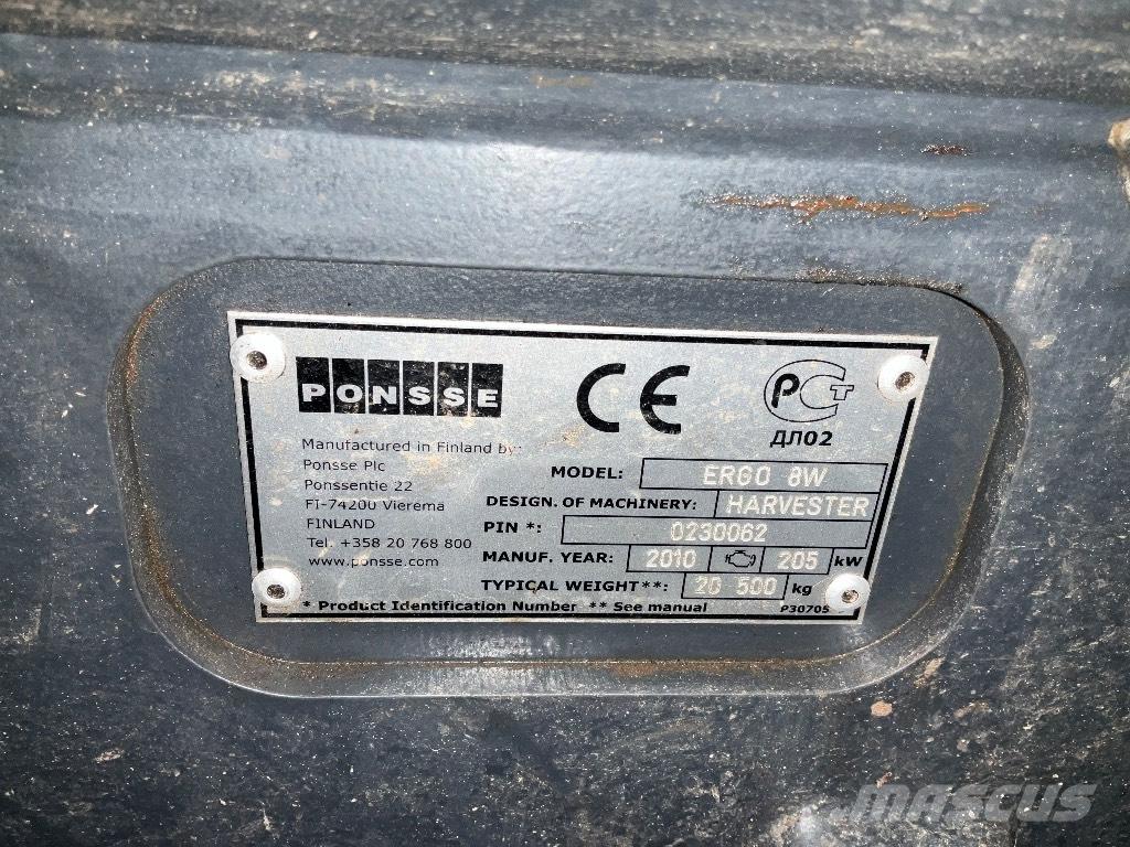 Ponsse ERGO 8W Harvester
