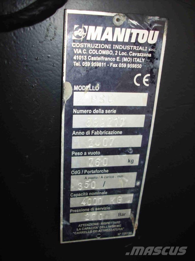 Manitou PSC4000 Sonstige Flurförderzeuge