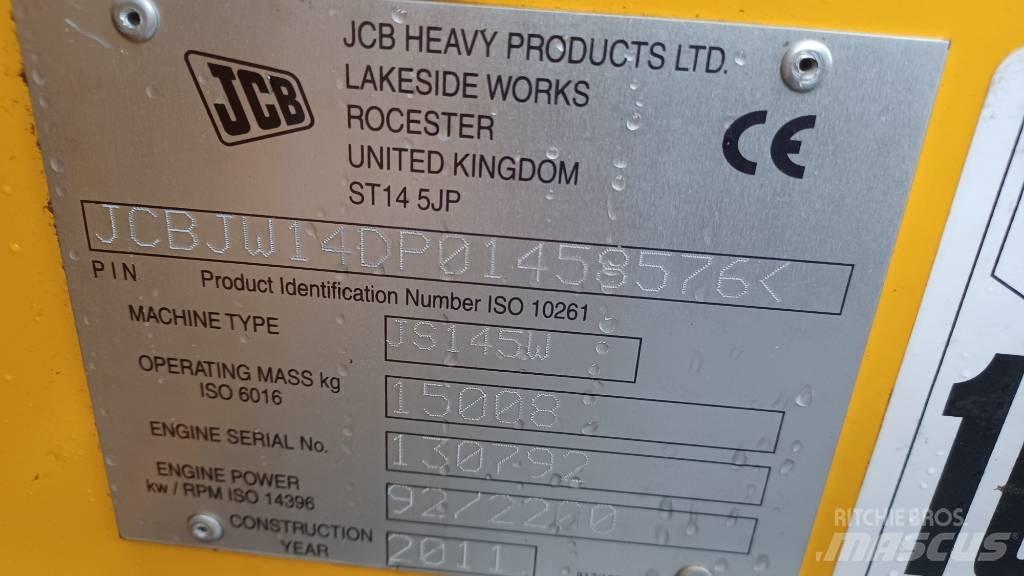 JCB JS 145 W Mobilbagger