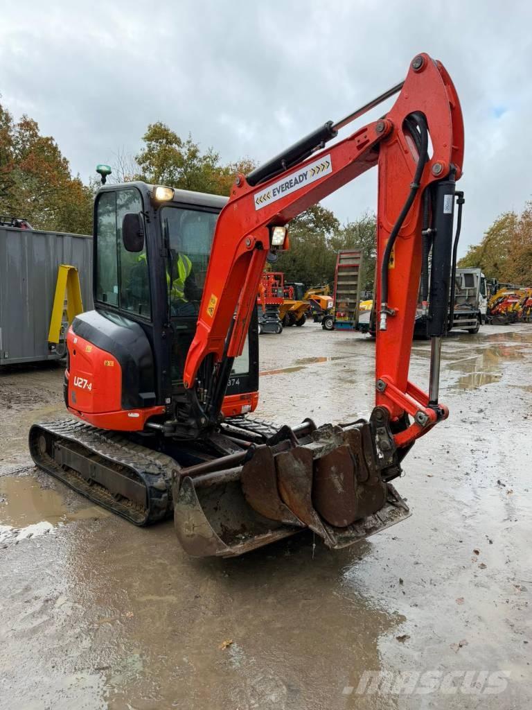 Kubota U 27-4 Minibagger < 7t