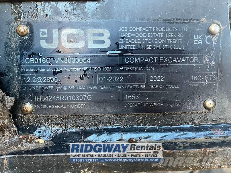 JCB 16 C-1 Minibagger < 7t