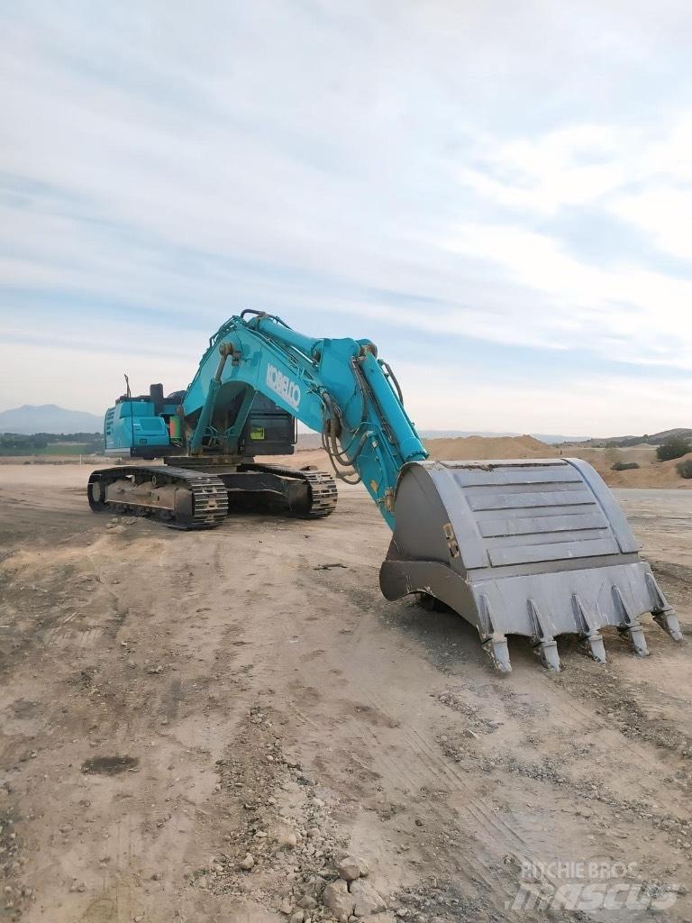 Kobelco SK350NLC Raupenbagger