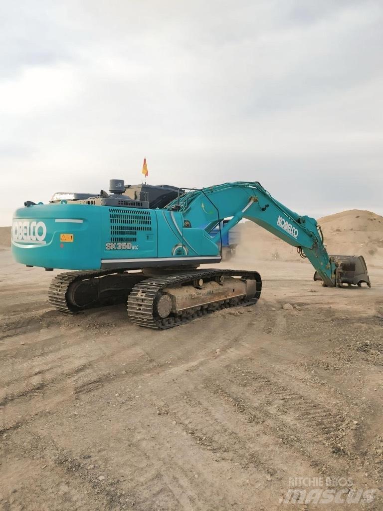 Kobelco SK350NLC Raupenbagger