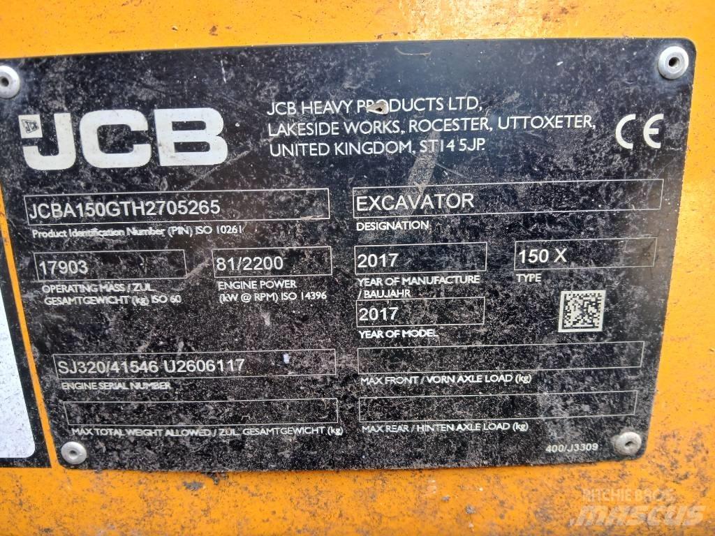 JCB 150X Raupenbagger