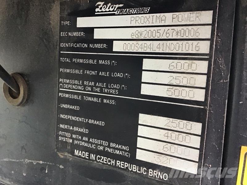 Zetor Proxima 120 Traktoren