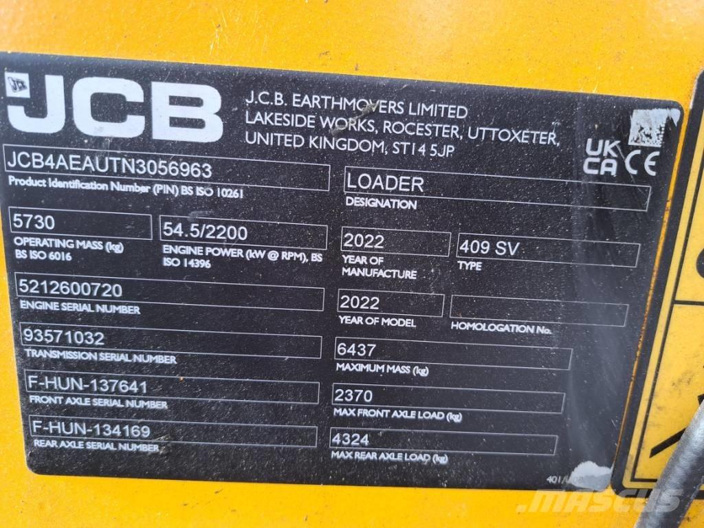 JCB 409 Radlader