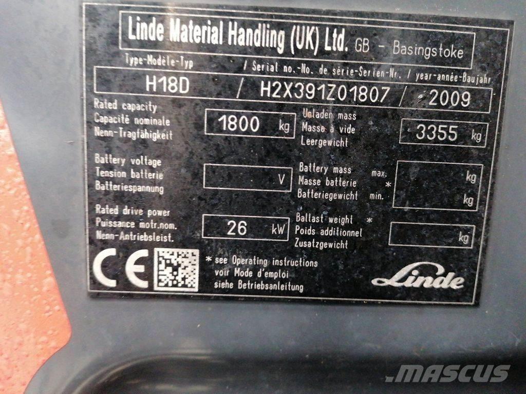 Linde H18D Dieselstapler