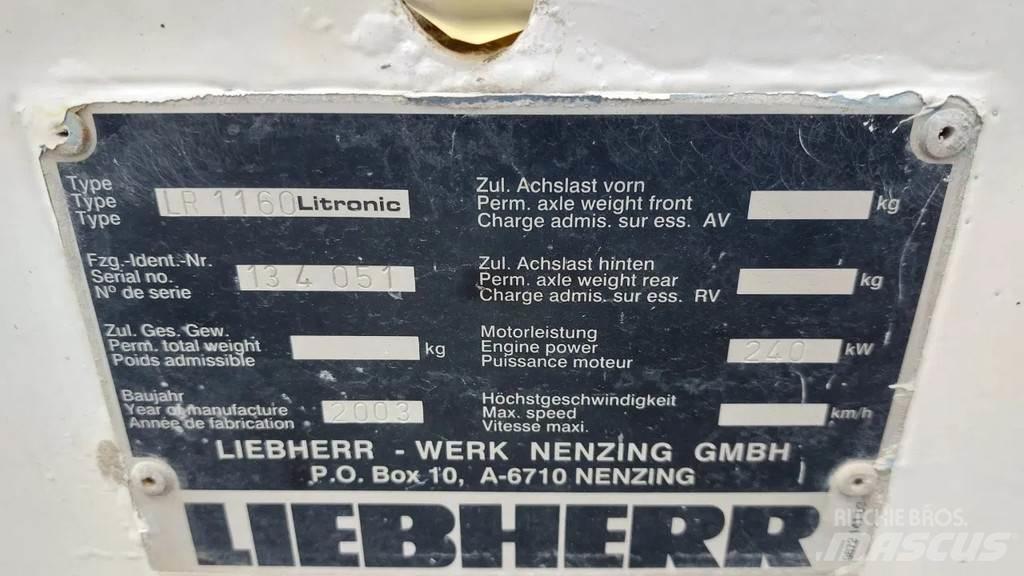 Liebherr LR 1160 Raupenkrane
