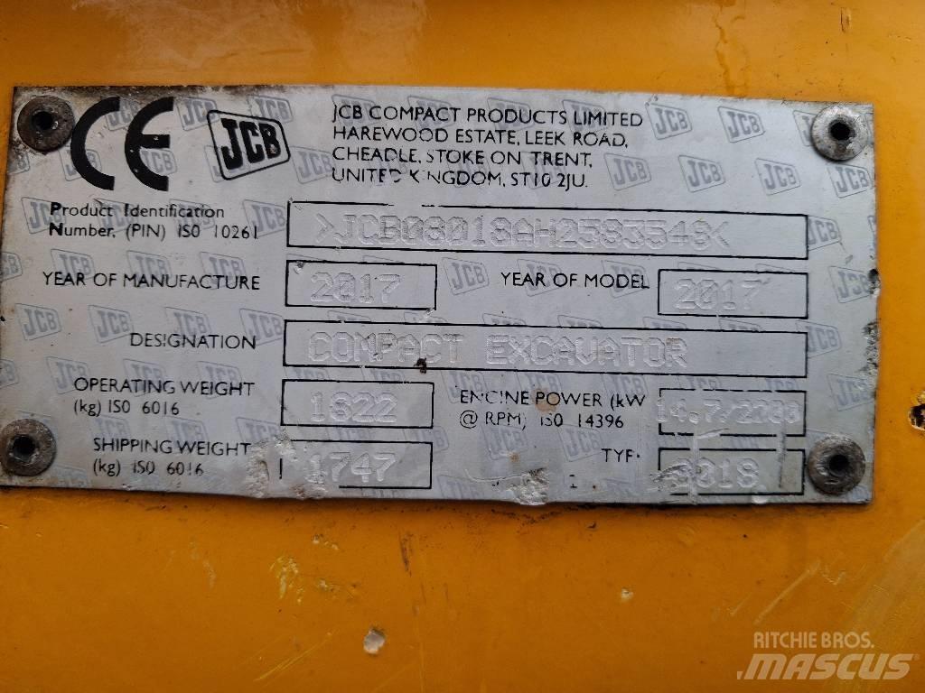 JCB 8018 CTS Minibagger < 7t