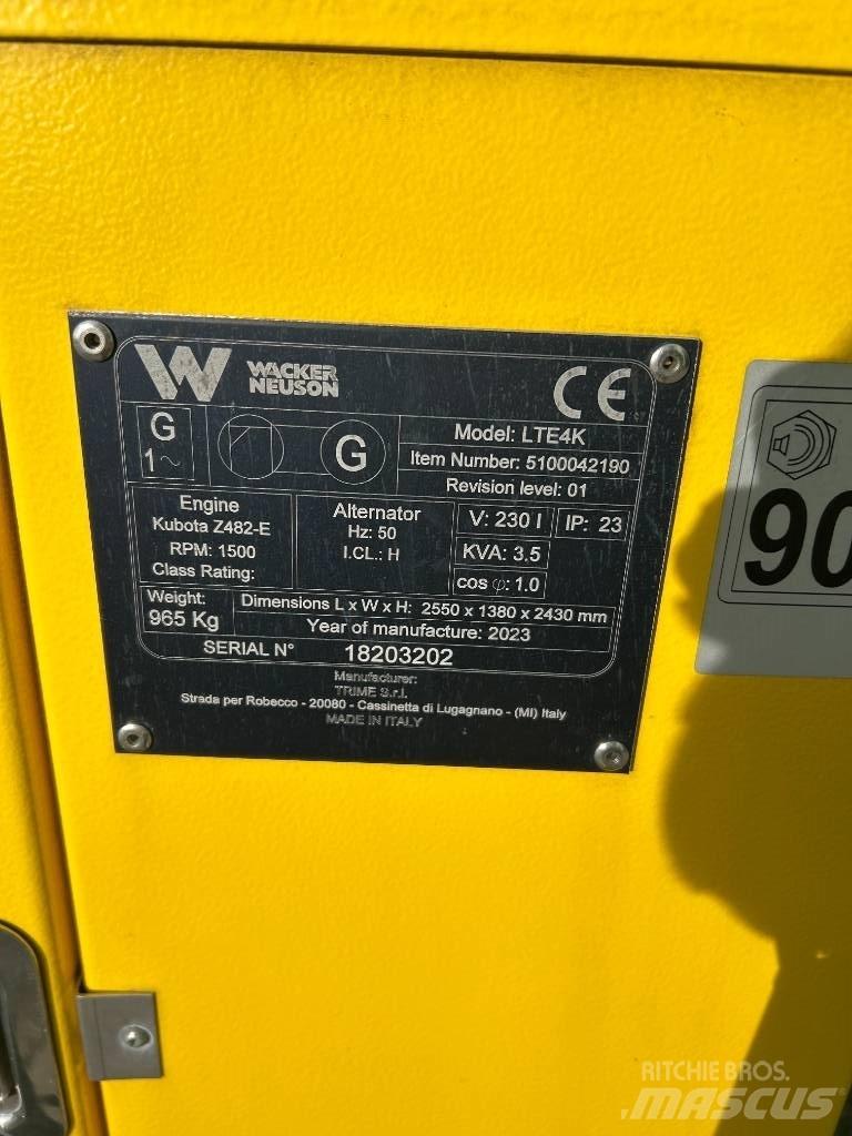 Wacker Neuson LTE4K Lichtmasten