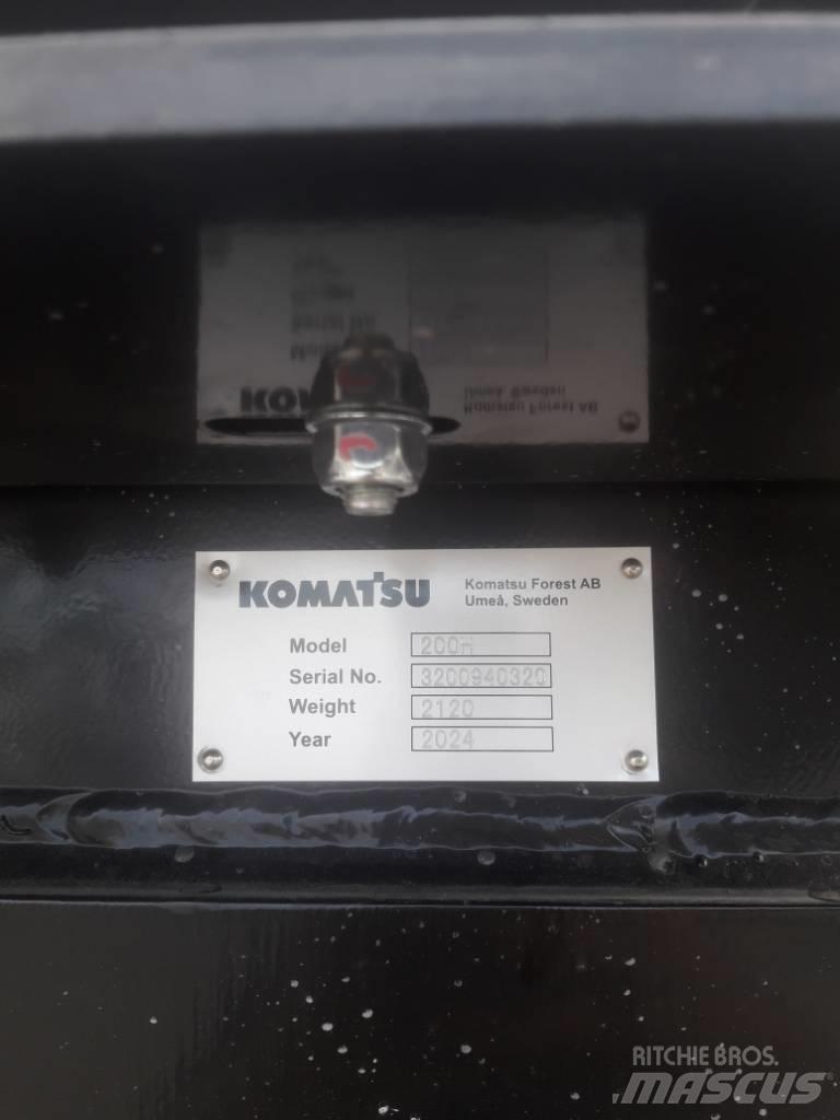 Komatsu 200H Erntekrane