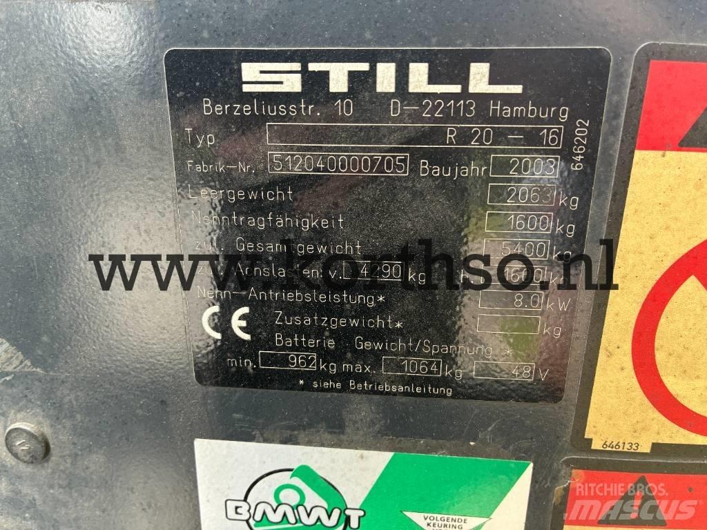 Still R 20-16 Elektrostapler