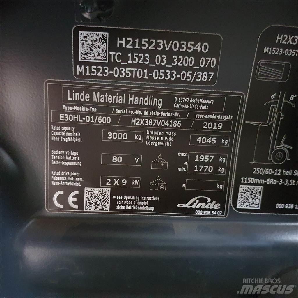 Linde #N/A Elektrostapler