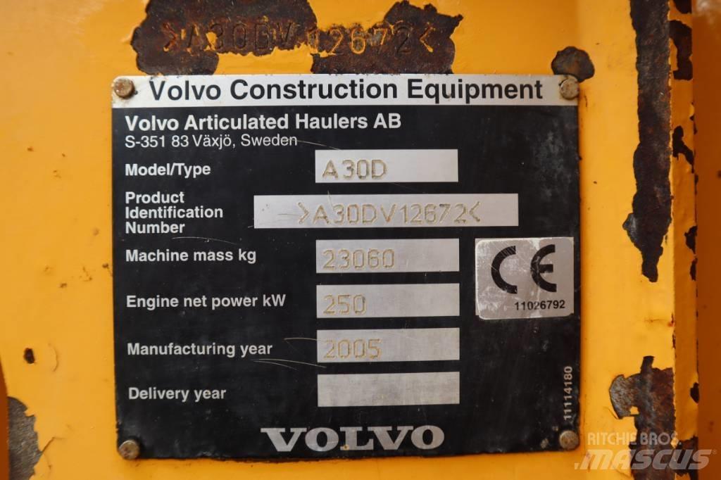 Volvo A30D Dumper - Knickgelenk