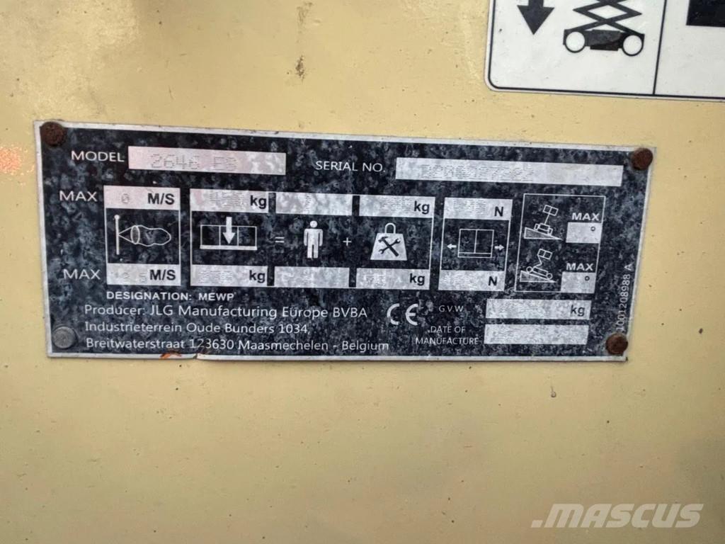 JLG 2646 ES Gelenkteleskoparbeitsbühnen