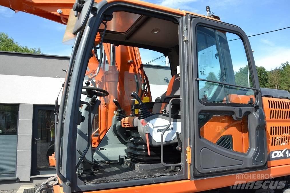 Doosan DX 140 W Mobilbagger