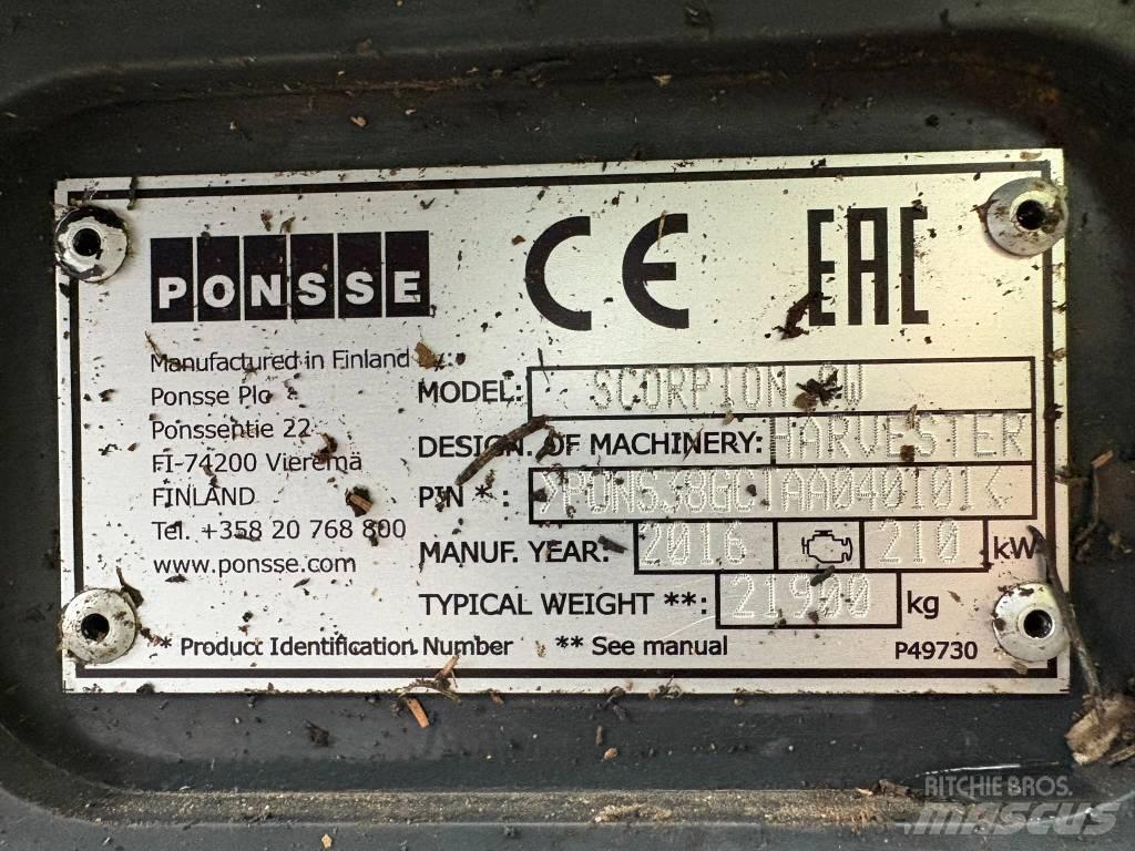 Ponsse Scorpion Harvester