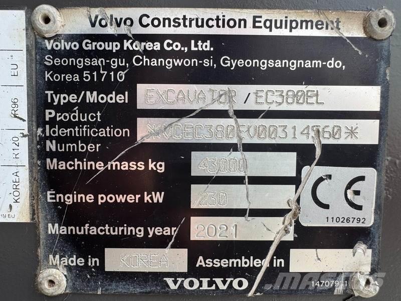 Volvo EC 380 EL Raupenbagger
