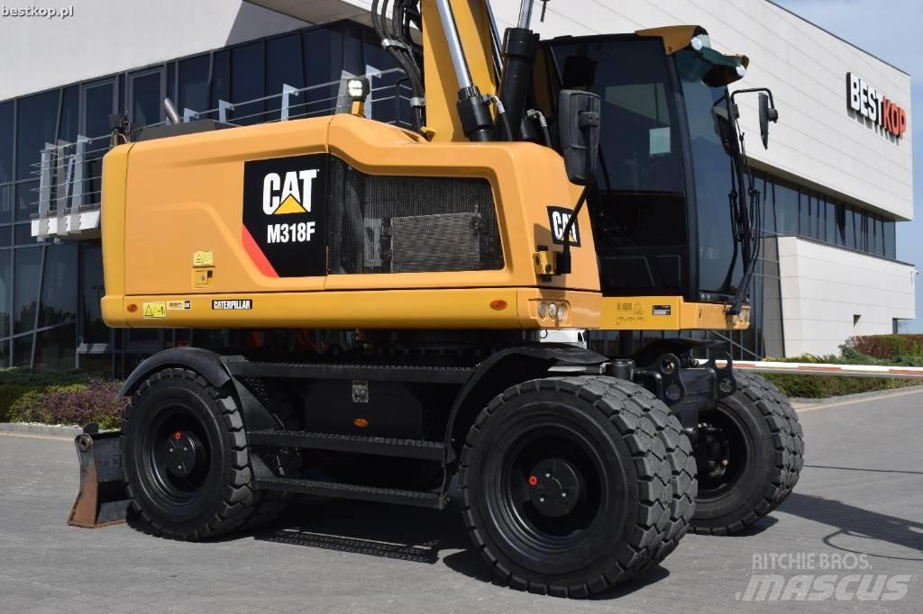 CAT M 318 F Mobilbagger