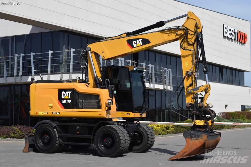 CAT M 318 F Mobilbagger