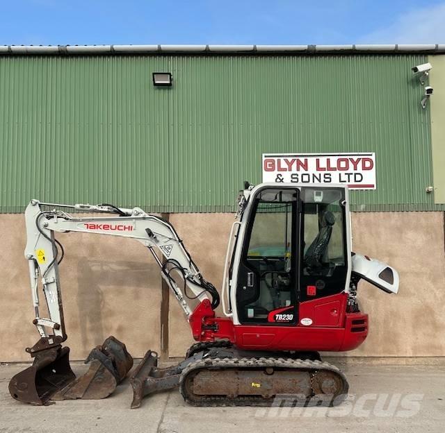 Takeuchi TB 230 Minibagger < 7t